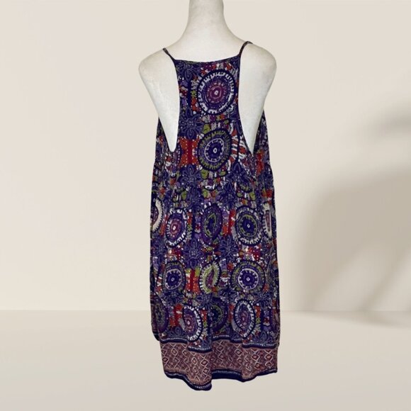 Xhilaration Sleeveless Medallion Print Dress 🌸 | XXL | Boho Chic Vibes - Picture 4 of 6